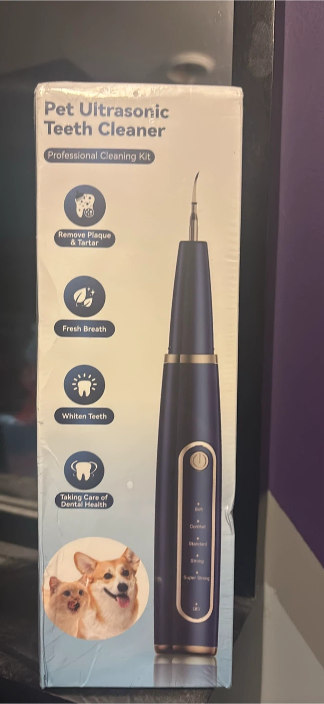Ni-SHEN Pet Ultrasonic Teeth Cleaner - Professional Cleaning Kit