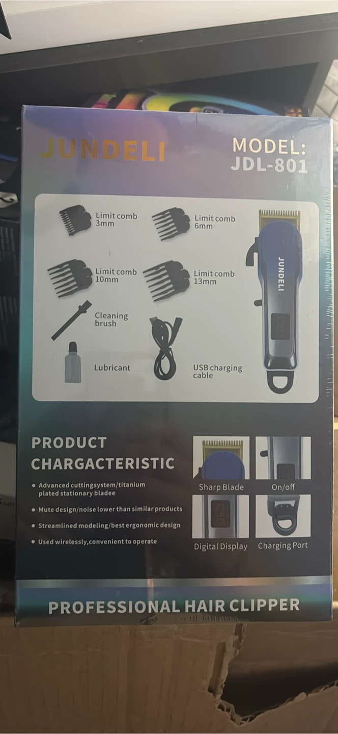 JUNDELI Professional Hair Clipper JDL-801 - photo 2