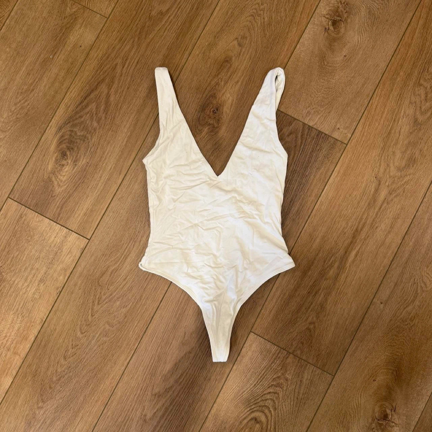 White Babaton Contour Bodysuit