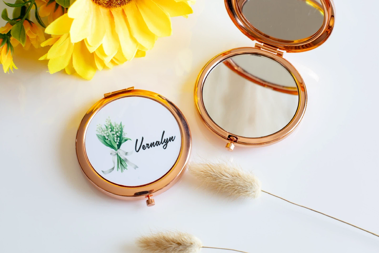 Personalized Compact Mirror - photo 3