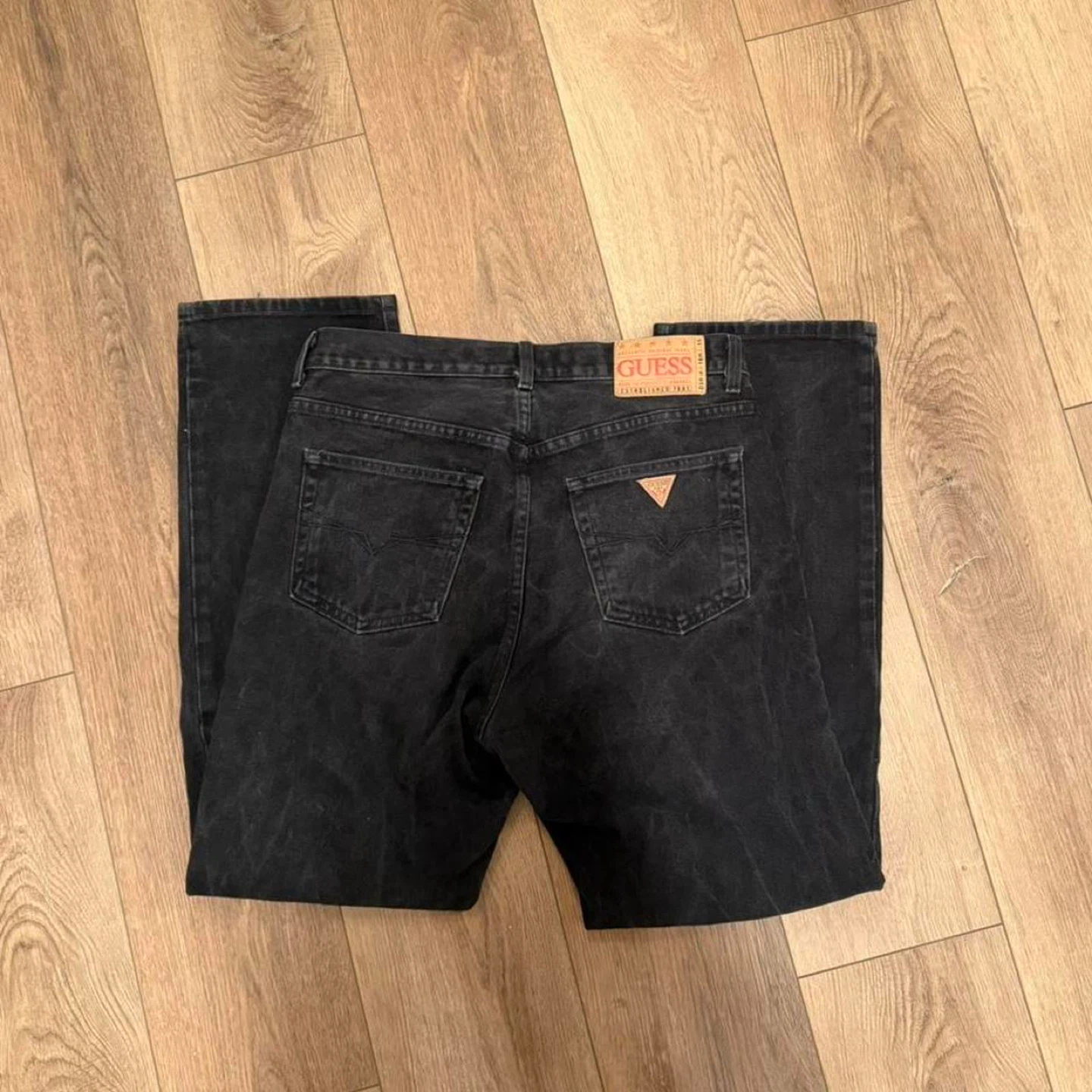 Black Vintage Guess Jeans - photo 3