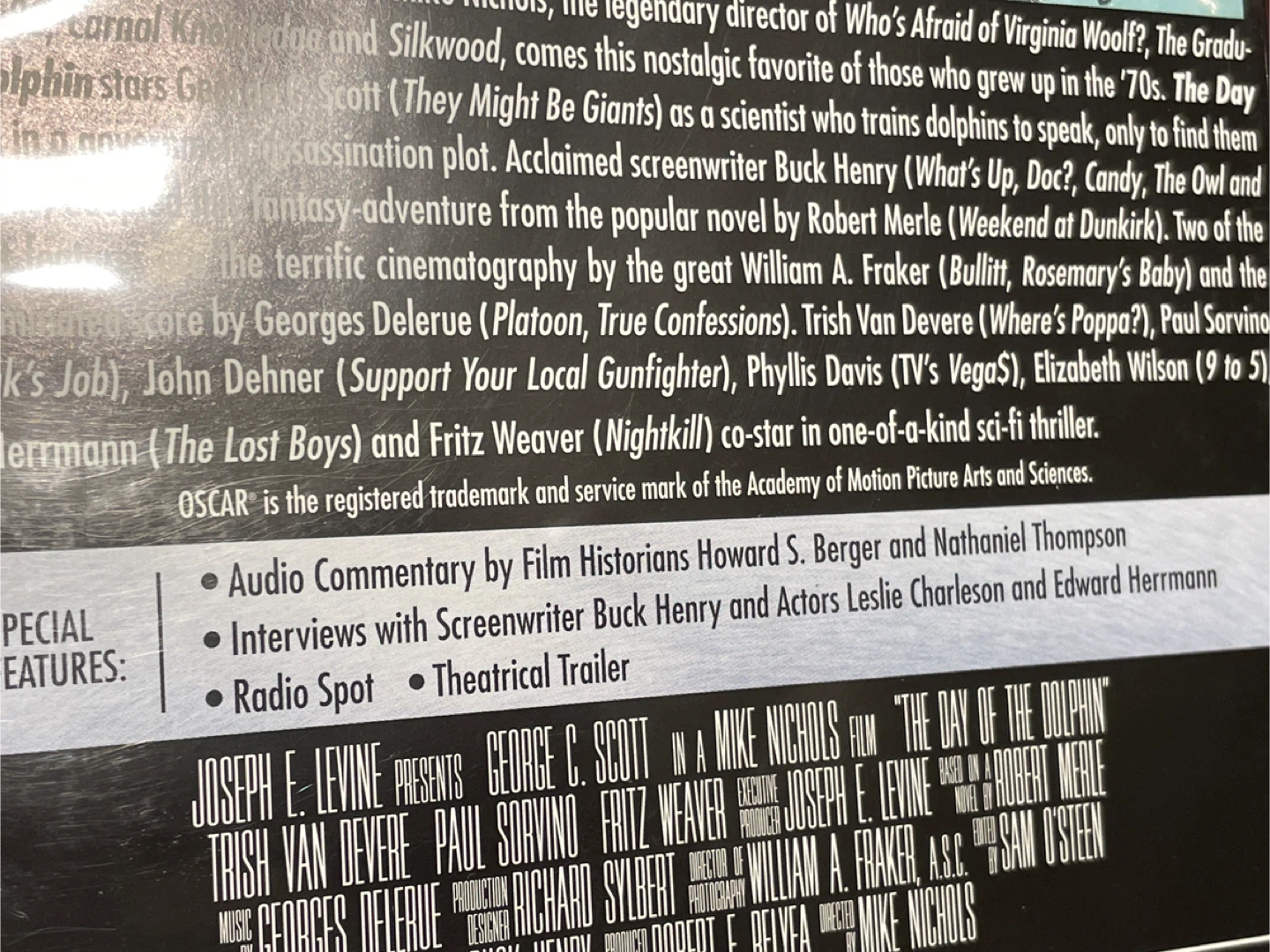 The Day of the Dolphin Blu-ray - photo 2