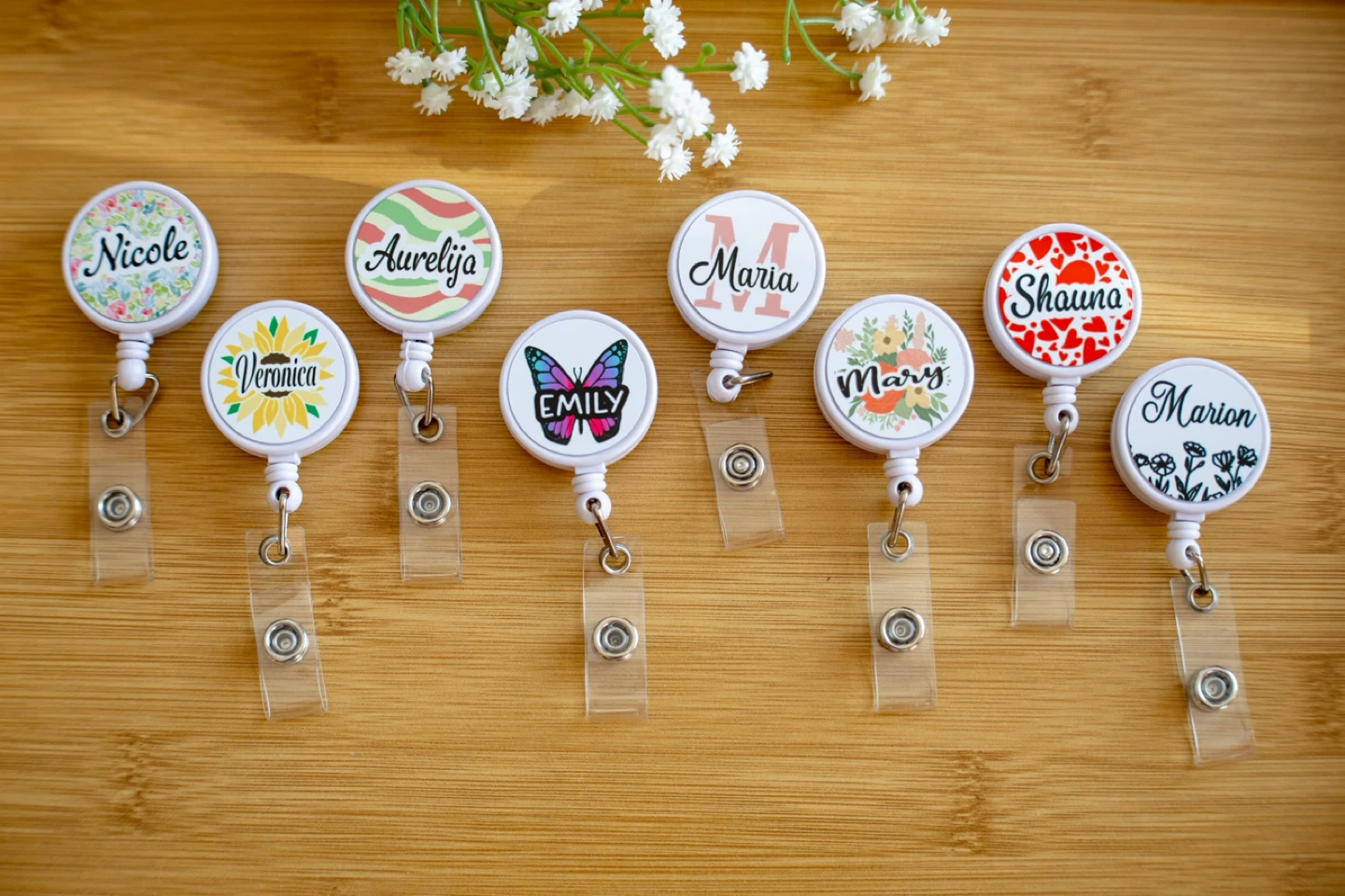 Personalized Badge Reel
