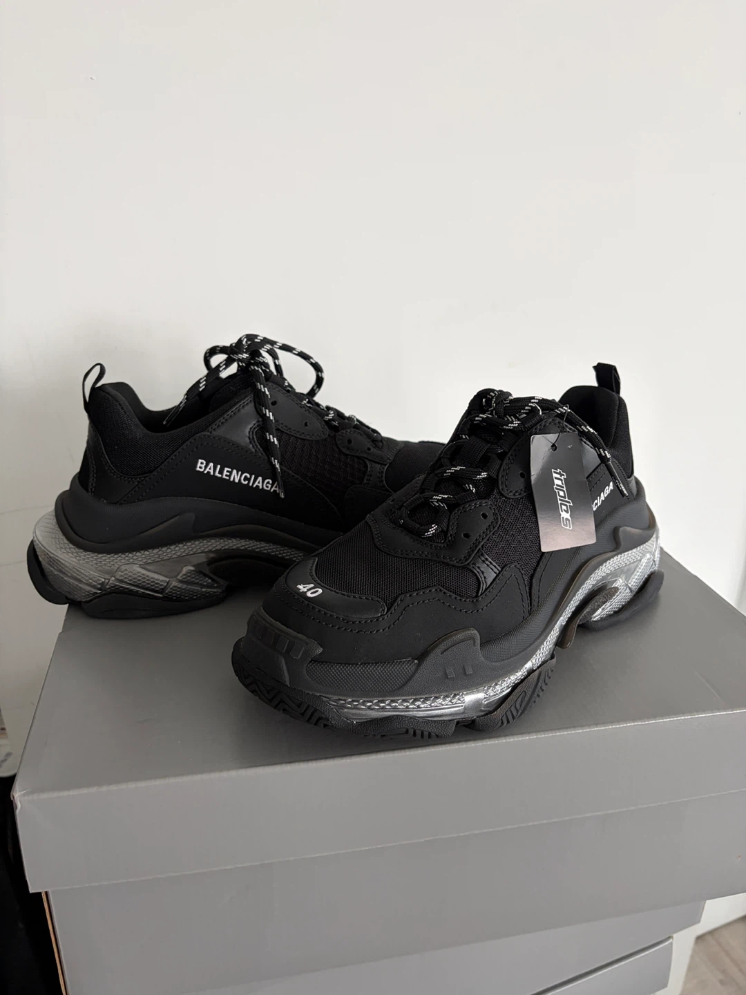 Balenciaga Triple S Sneakers - Black