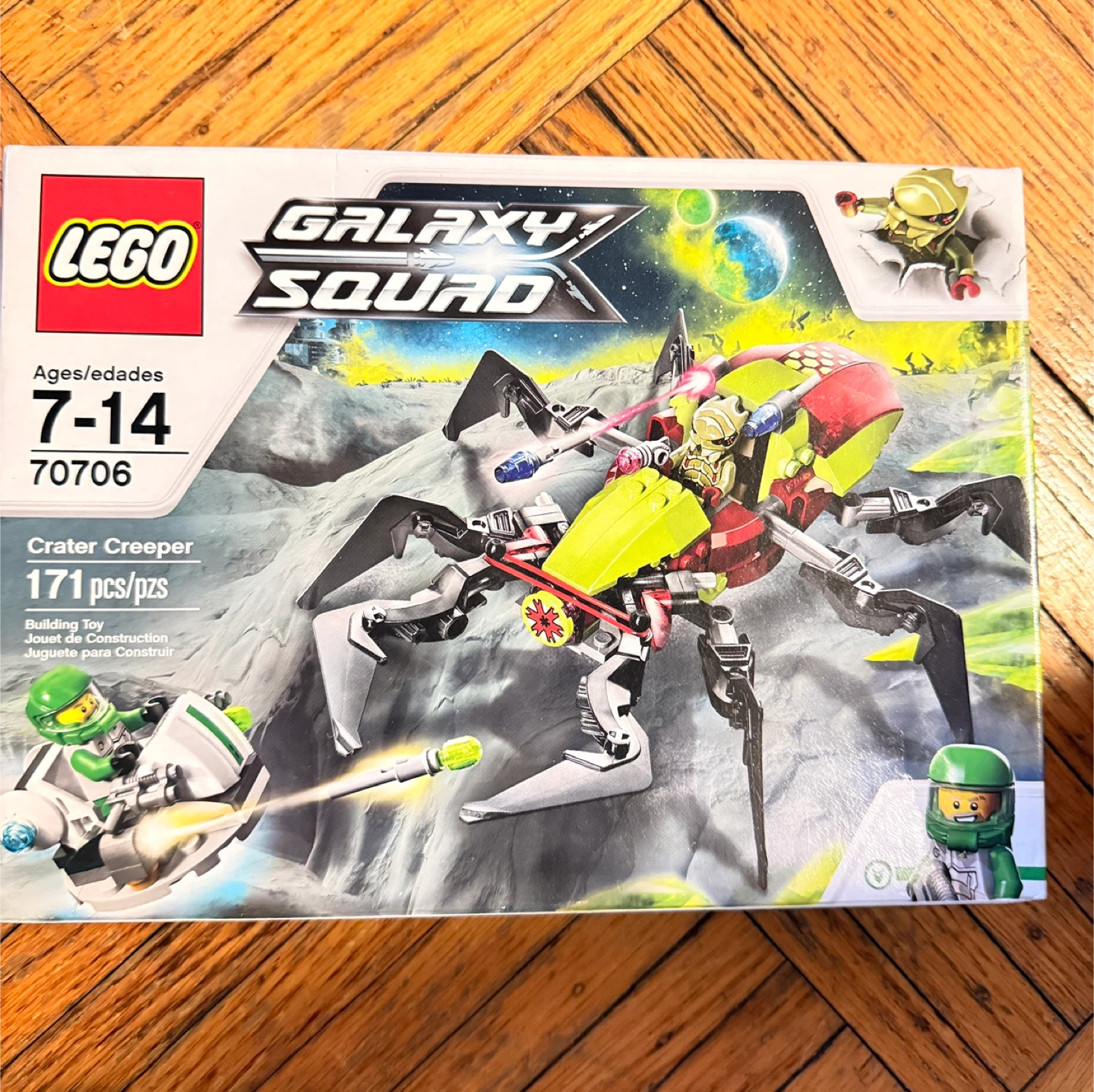 LEGO Galaxy Squad 70706 Crater Creeper Building Set