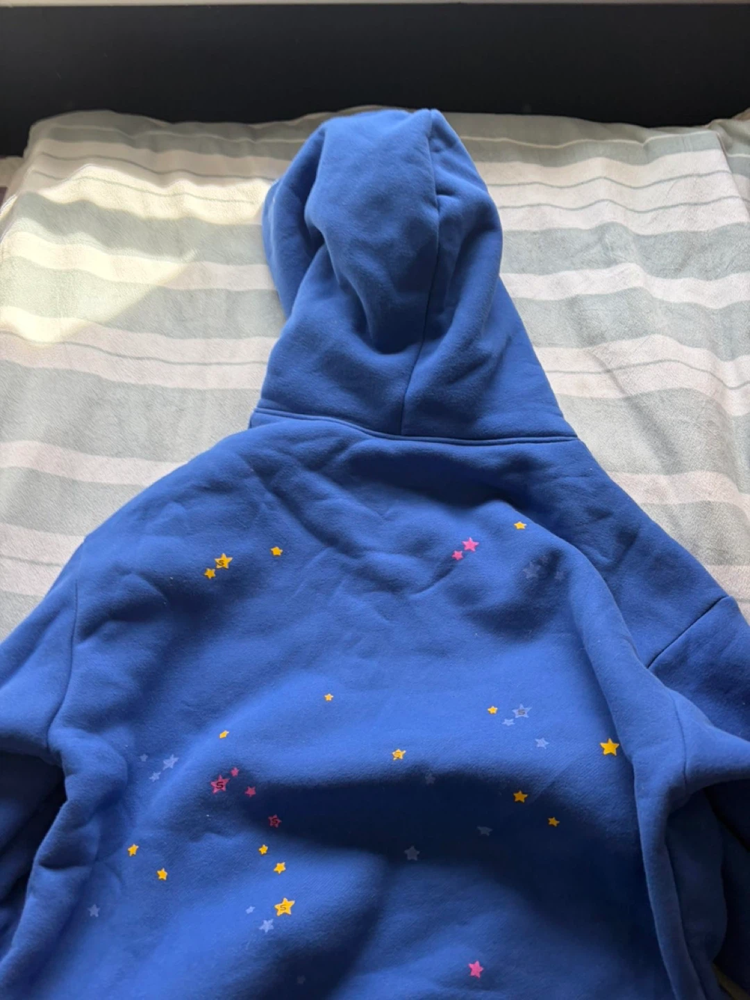 Blue Spider Hoodie – Clean Condition - photo 3
