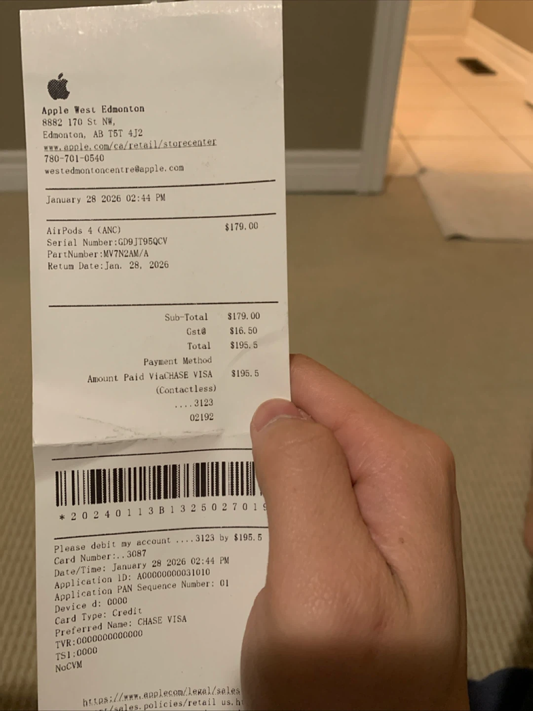 Apple AirPods 4(ANC) - photo 4