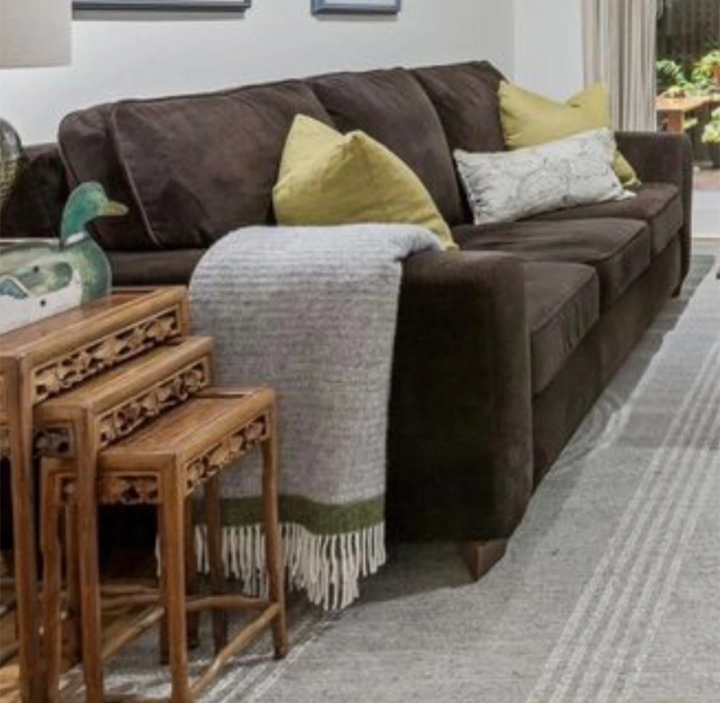 Couch and Ottoman