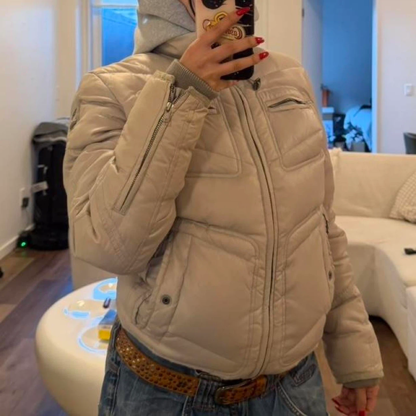 Diesel Women's Puffer Jacket Size S