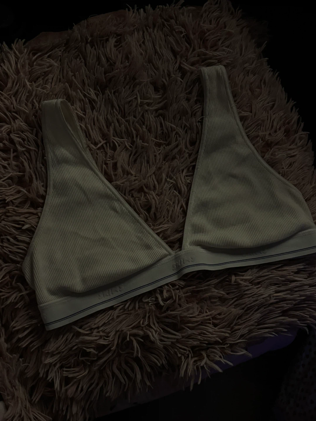 SKIMS Cotton Rib Bralette - photo 4