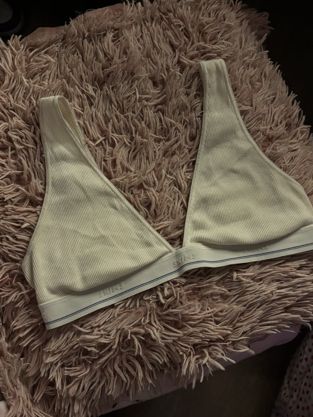SKIMS Cotton Rib Bralette