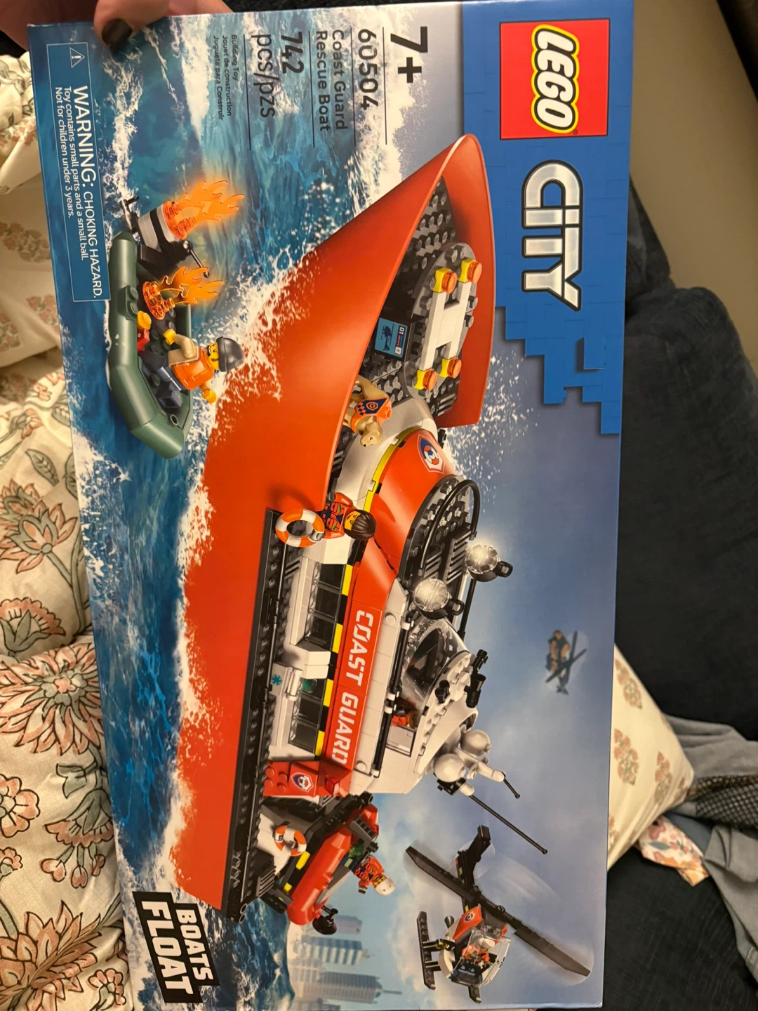 LEGO City Coast Guard Rescue Boat 60504 Building Set