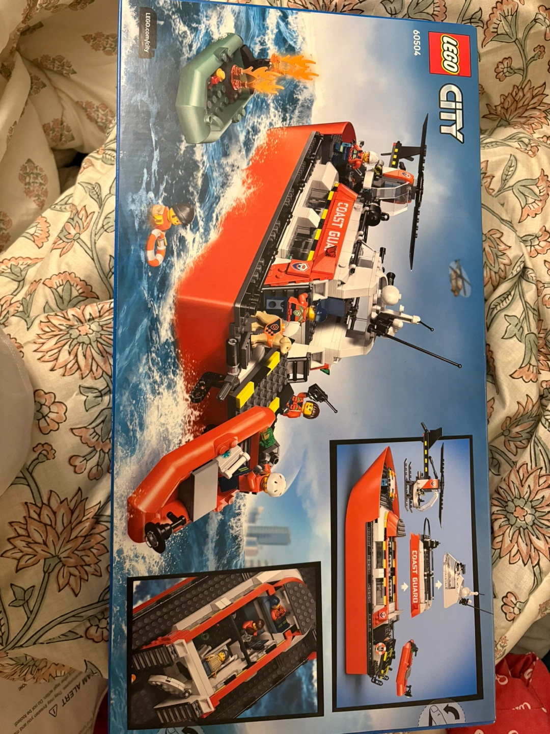 LEGO City Coast Guard Rescue Boat 60504 Building Set - photo 2