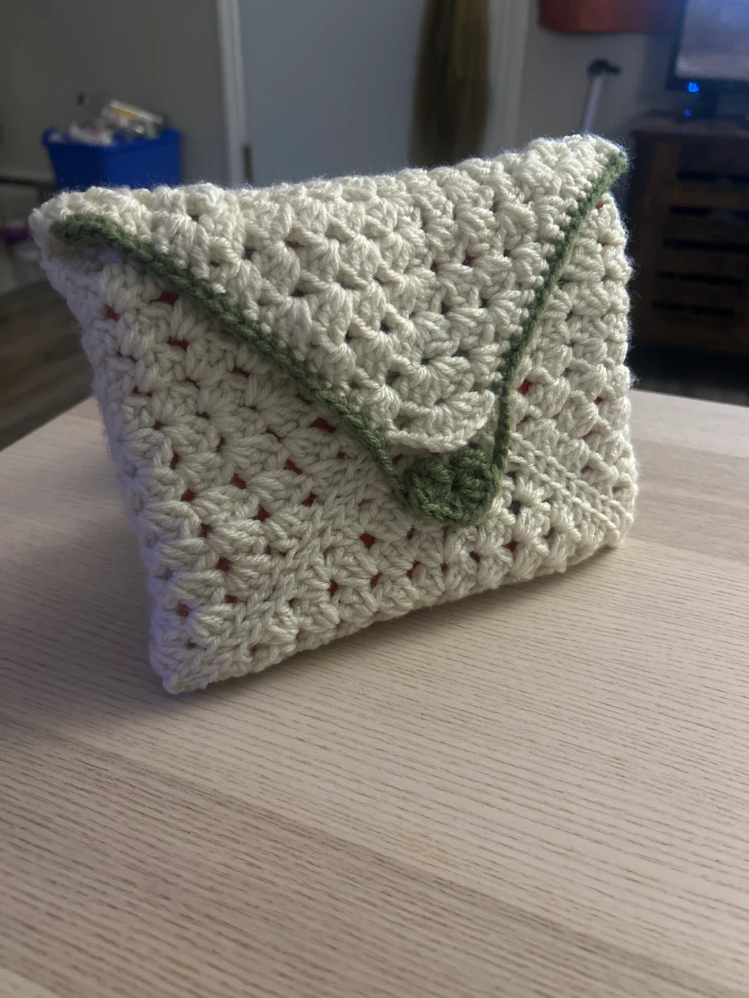 Crochet envelope book sleeve - photo 2