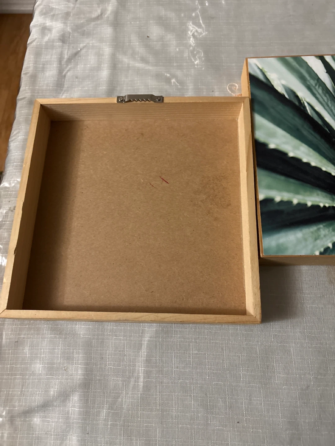 Set of 2 Wood Wall Art Prints - Bamboo & Agave - photo 2