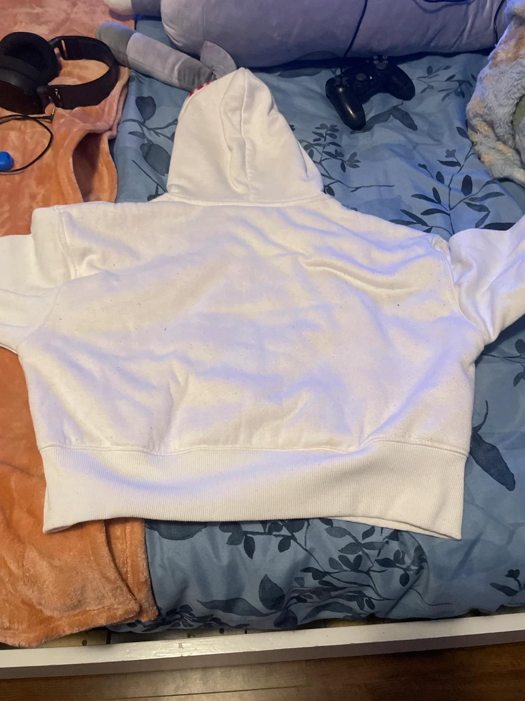 White Hello Kitty Zip-Up Hoodie - photo 2