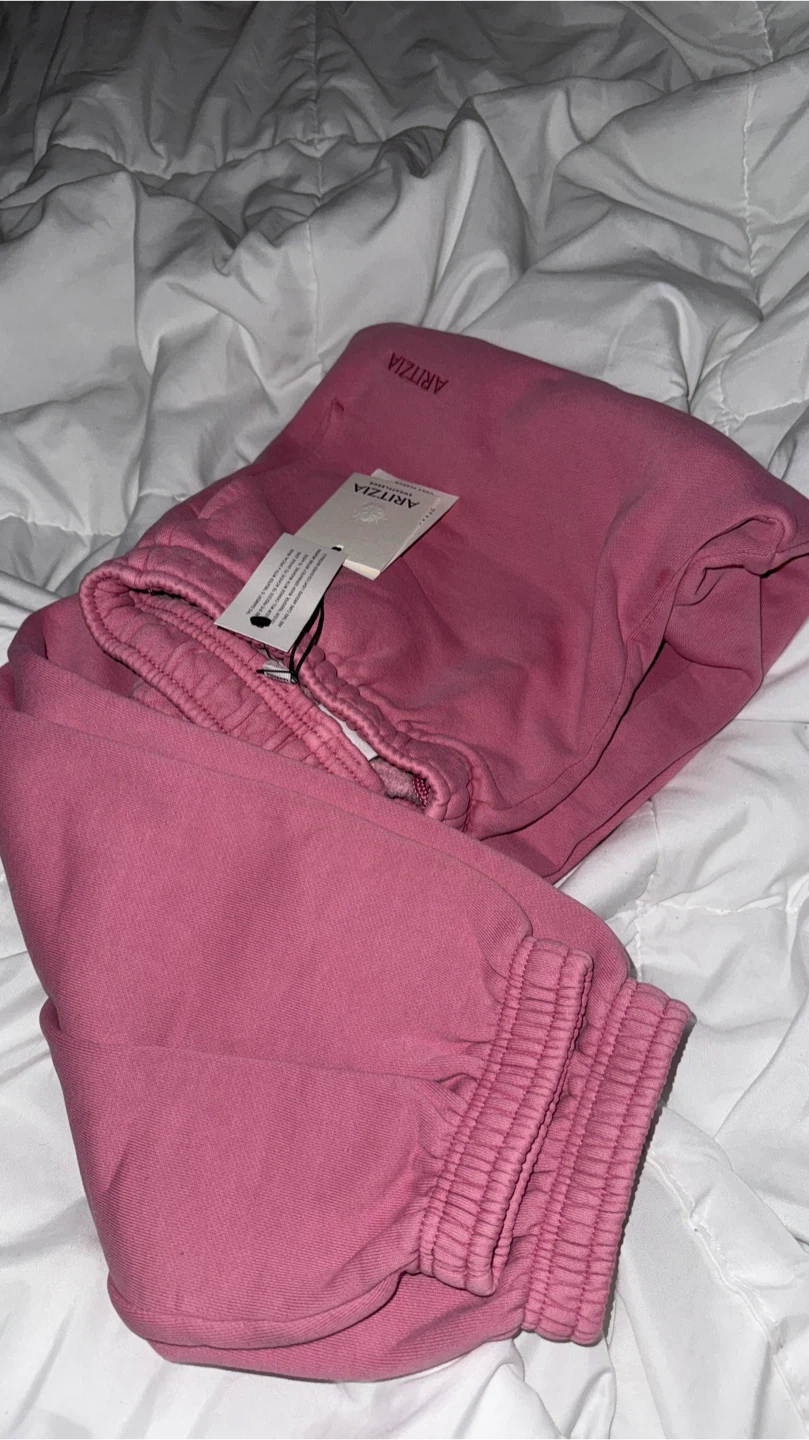 Aritzia Sweatfleece Vintage Frozen Berry - photo 2
