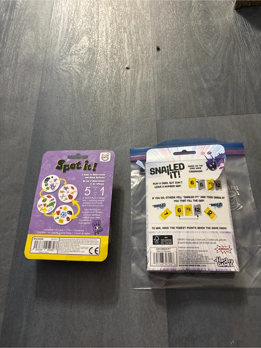 MUST GO ASAP) Spot It! & Snaililed It! Card Games - photo 2