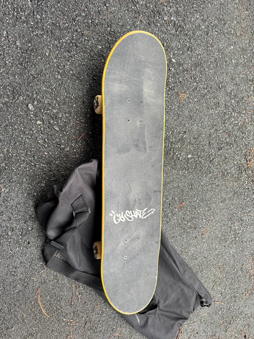 Skateboard black. - photo 2