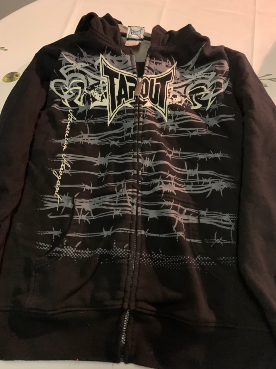 Tapout Full Zip Hoodie. NEW. XLG. - photo 2