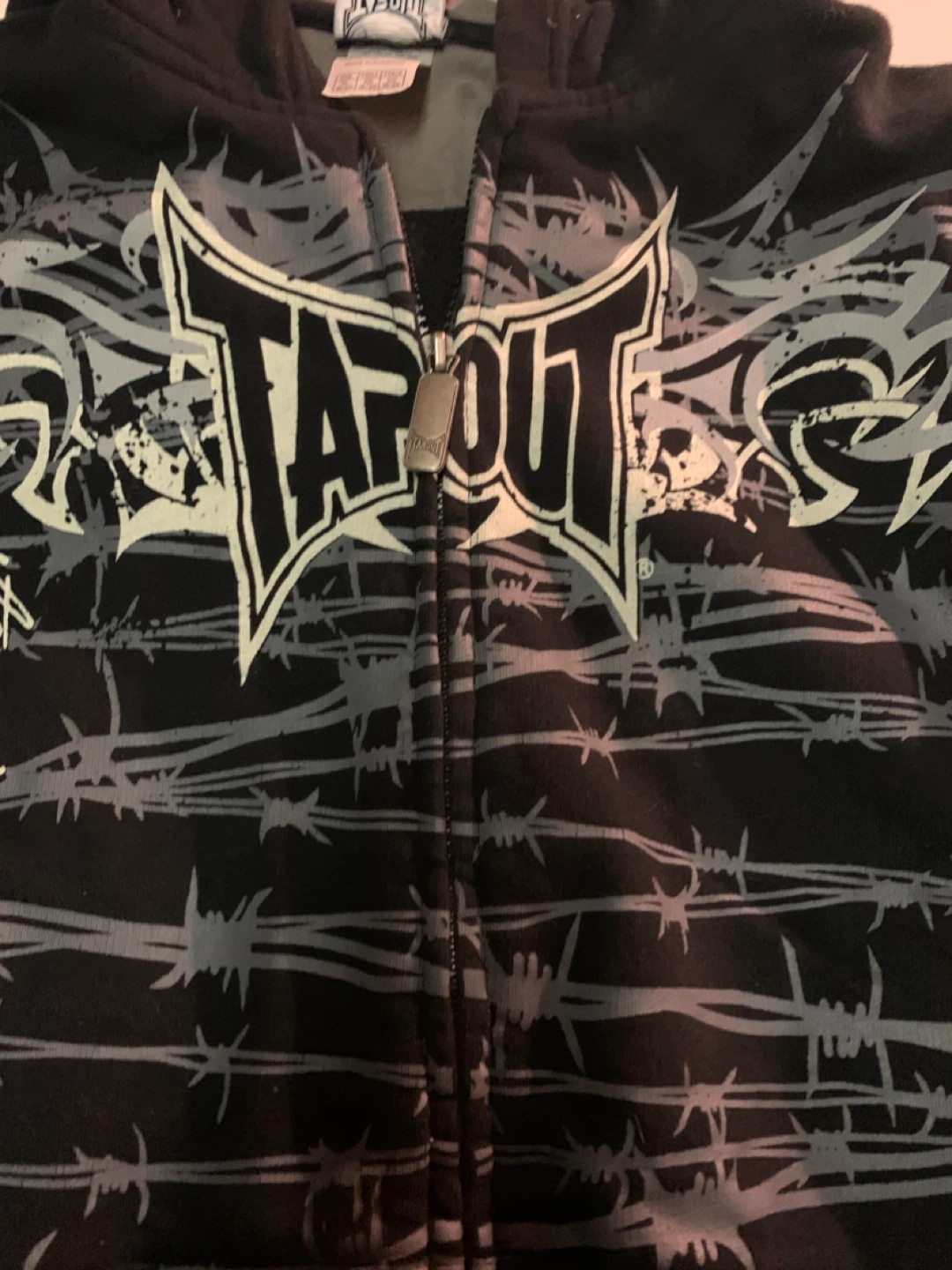 Tapout Full Zip Hoodie. NEW. XLG. - photo 3