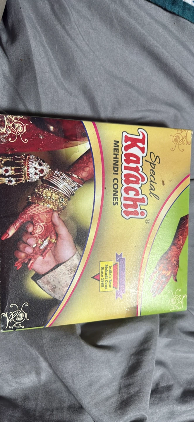 Karachi Special Mehndi Cones (25g each)