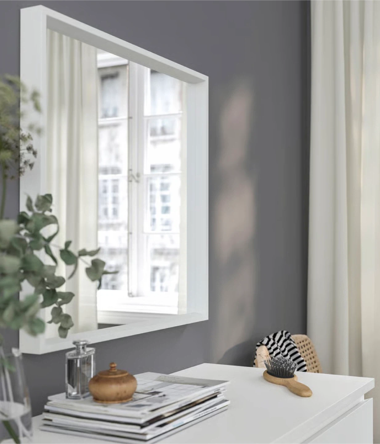 White Square Mirror [IKEA] - photo 3