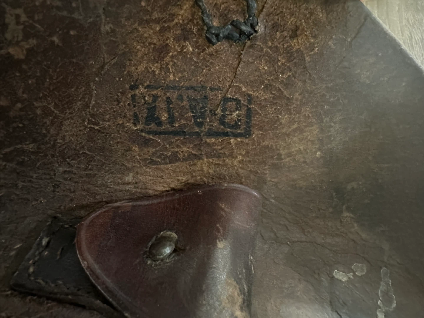1915 Leather Holster Luger P08 Holster WW1 - photo 4