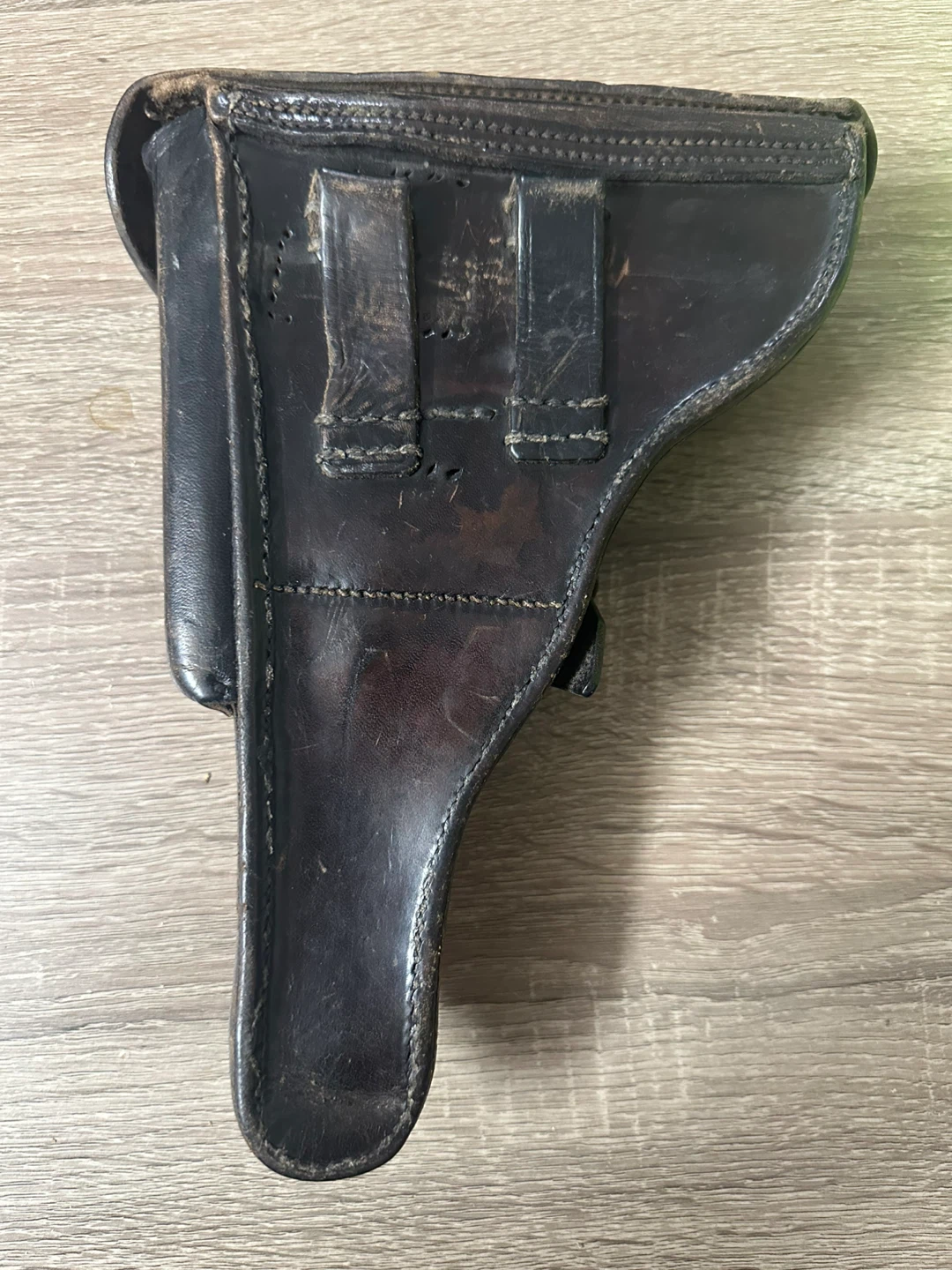 1915 Leather Holster Luger P08 Holster WW1 - photo 2