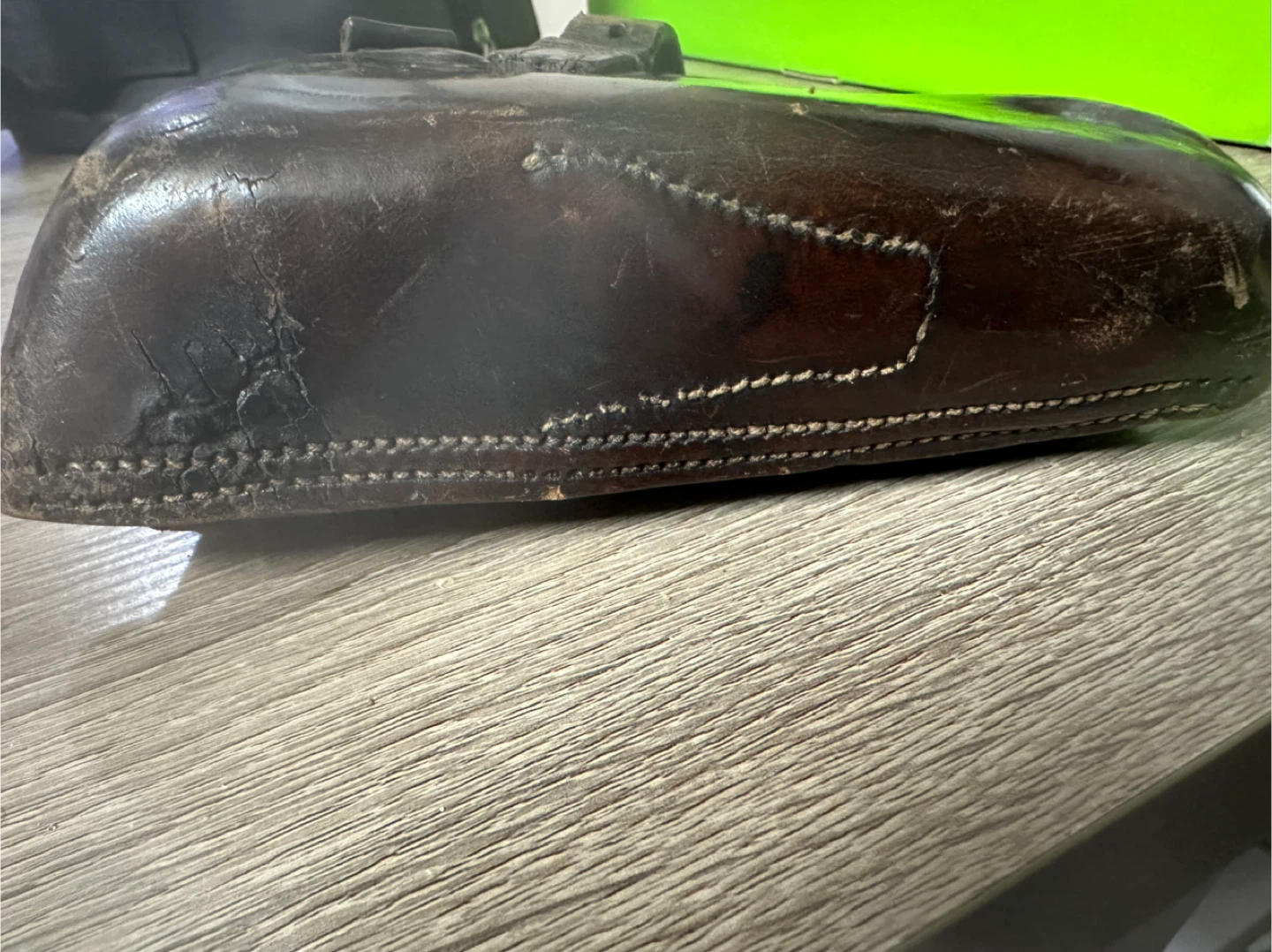 1915 Leather Holster Luger P08 Holster WW1 - photo 5