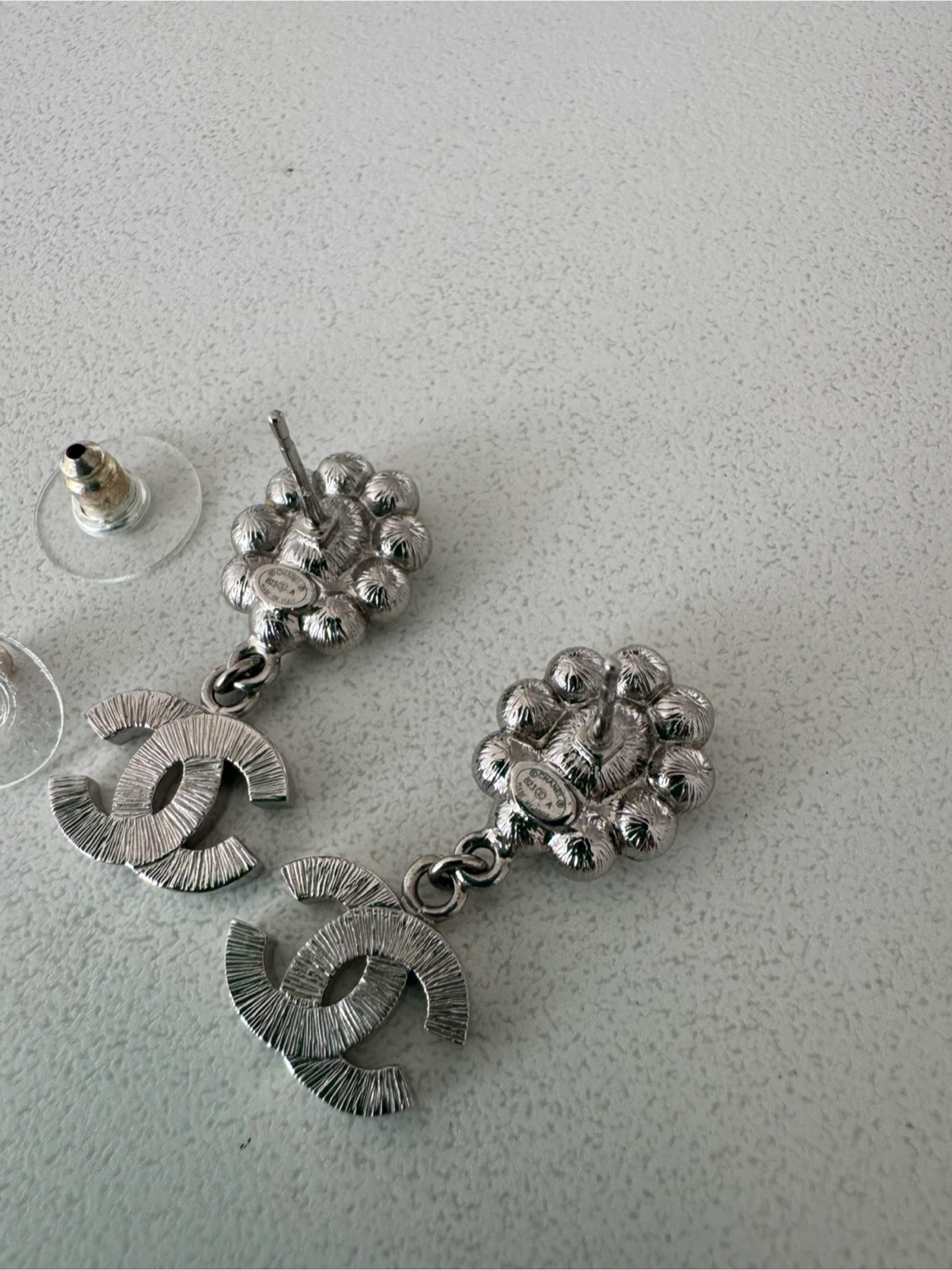 Chanel Earrings with Pearls & Crystals - photo 3