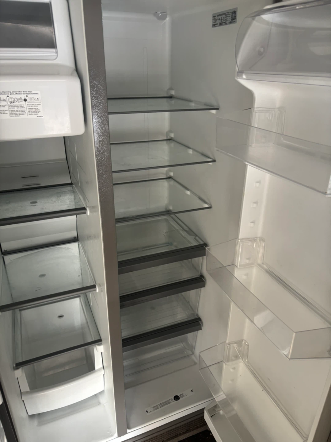 Whirlpool Side-by-Side Refrigerator with Ice and Water Dispenser - photo 2