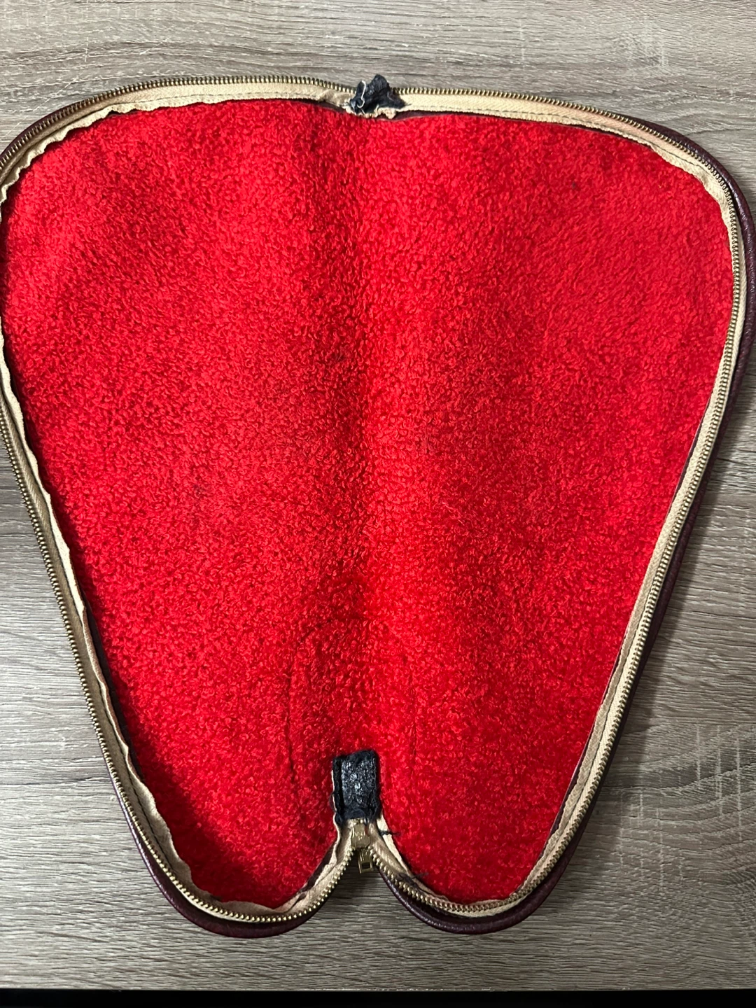 Vintage Burgundy Leather Case - photo 4