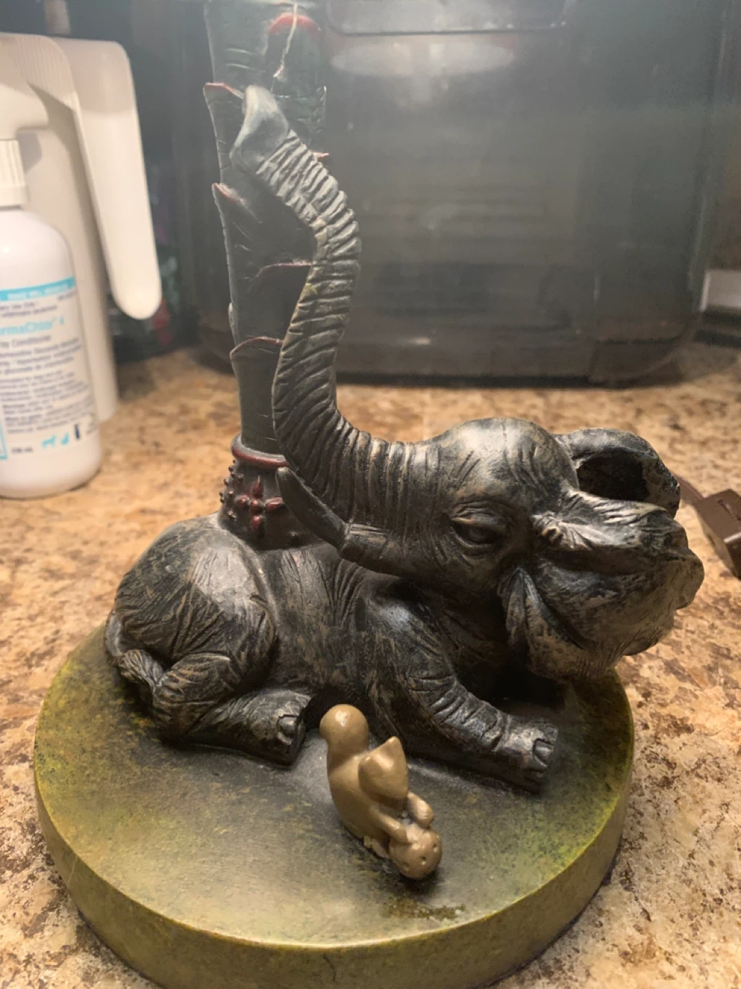 Elephant & Bird Accent Lamp - photo 2