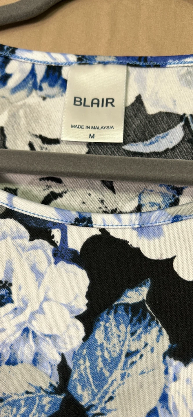 Blair Women's Floral Print T-Shirt Size M - photo 2