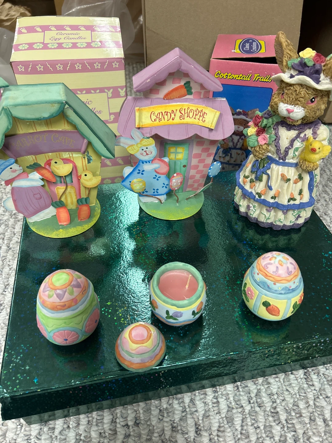 Easter Bunny Figurines and Decorations