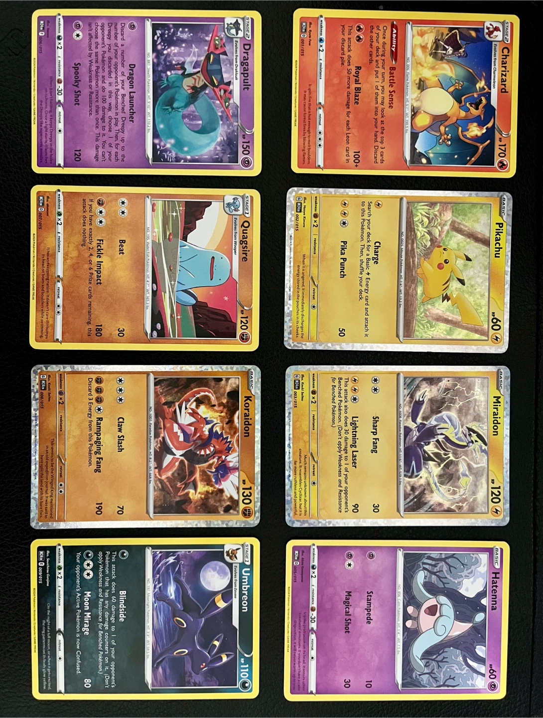 Pokemon McDonalds 2024 Cards