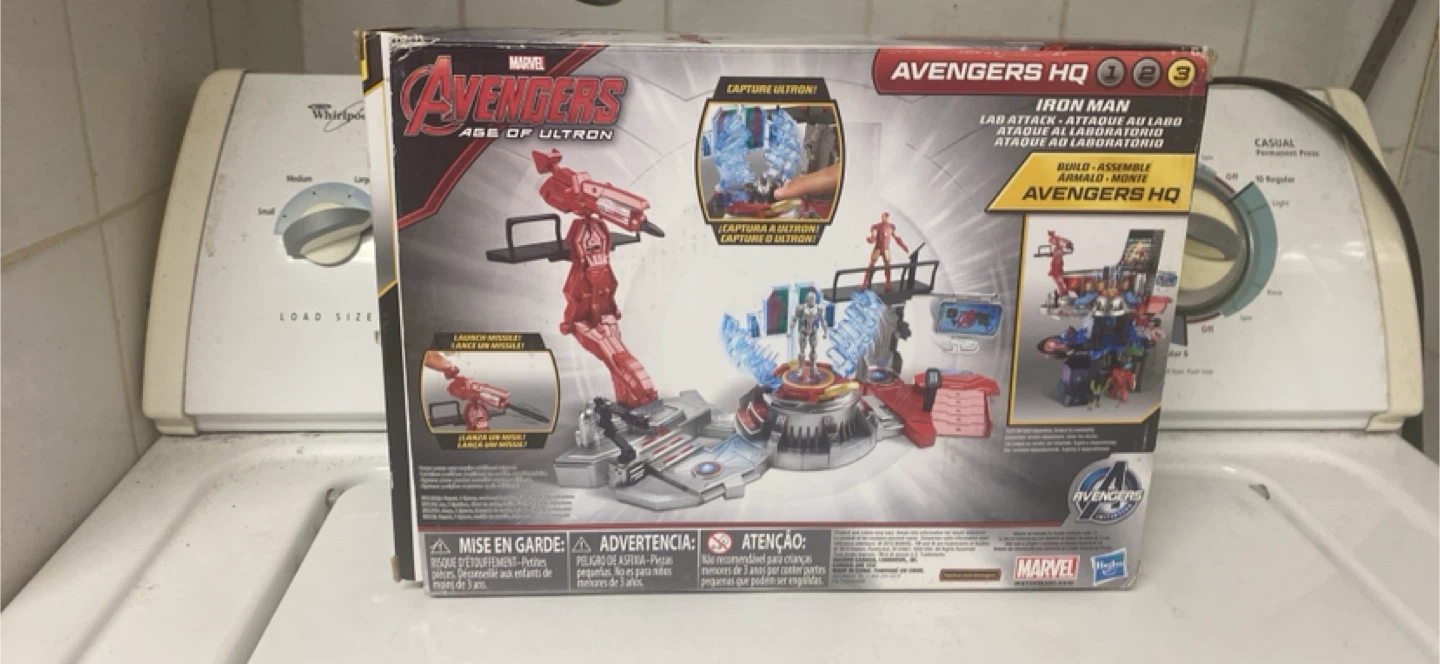 Marvel Avengers Age of Ultron Iron Man Lab Attack Playset - photo 2