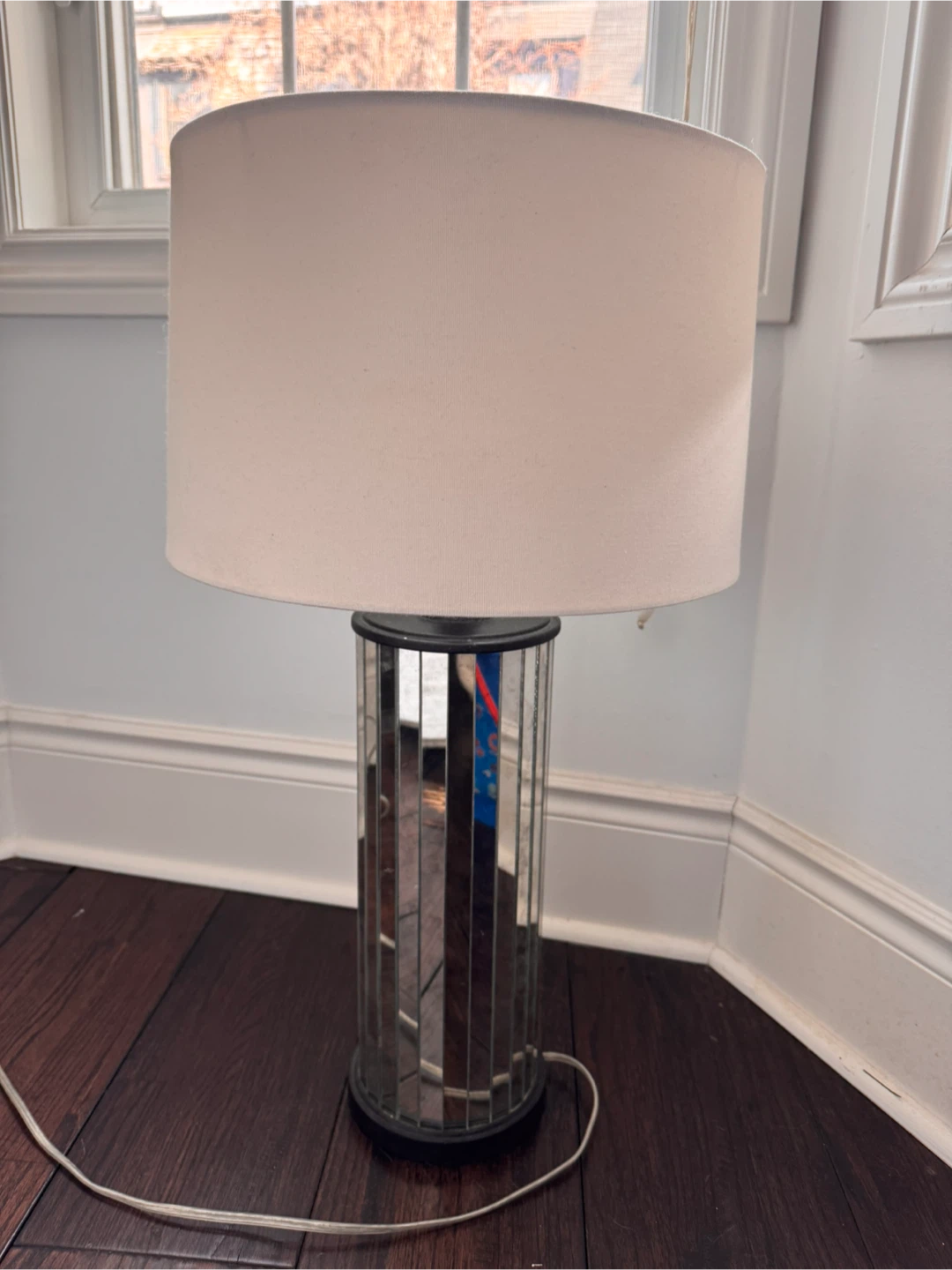 Pottery Barn mirrored Table Lamp