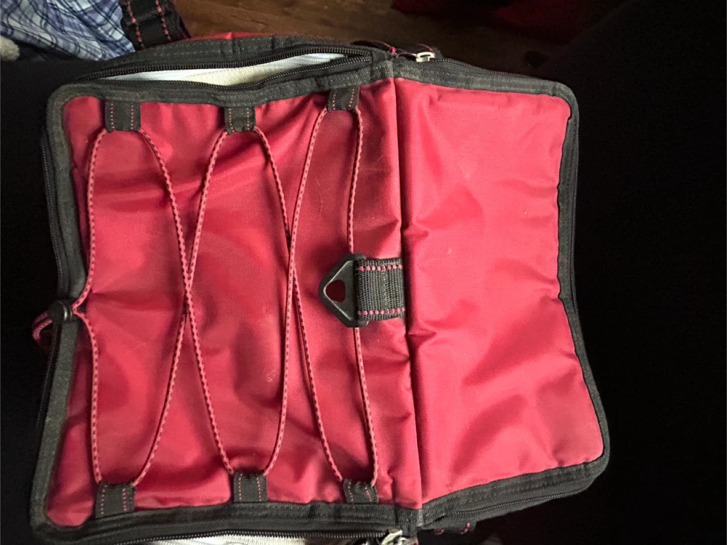 Red Insulated cooler