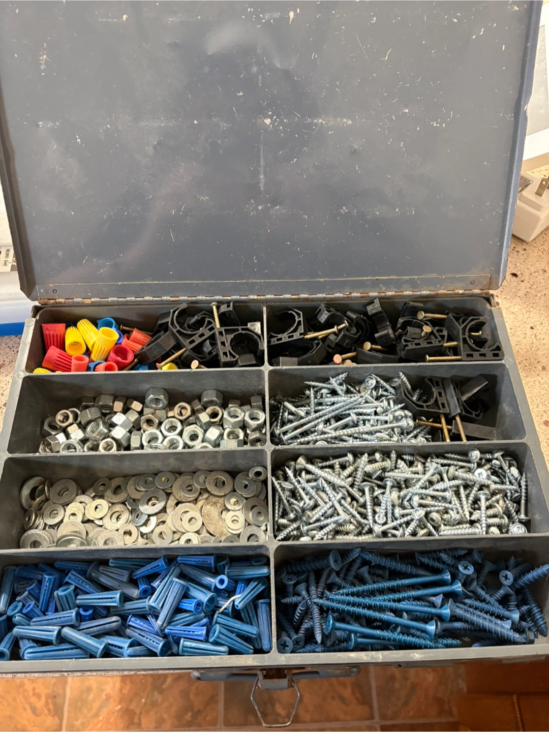 Assorted Hardware & Fasteners Collection