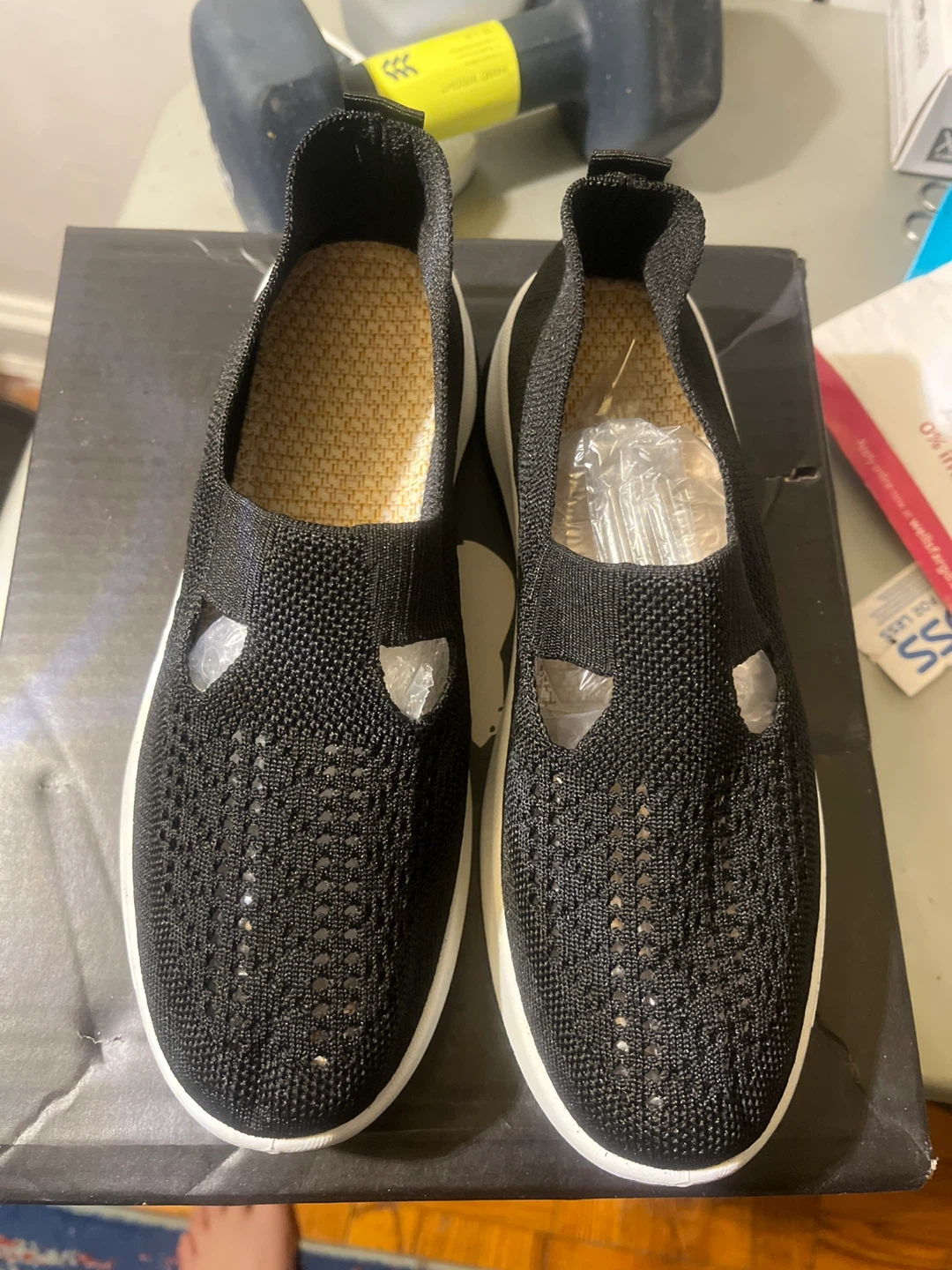 Black Slip-on Sneakers - photo 2