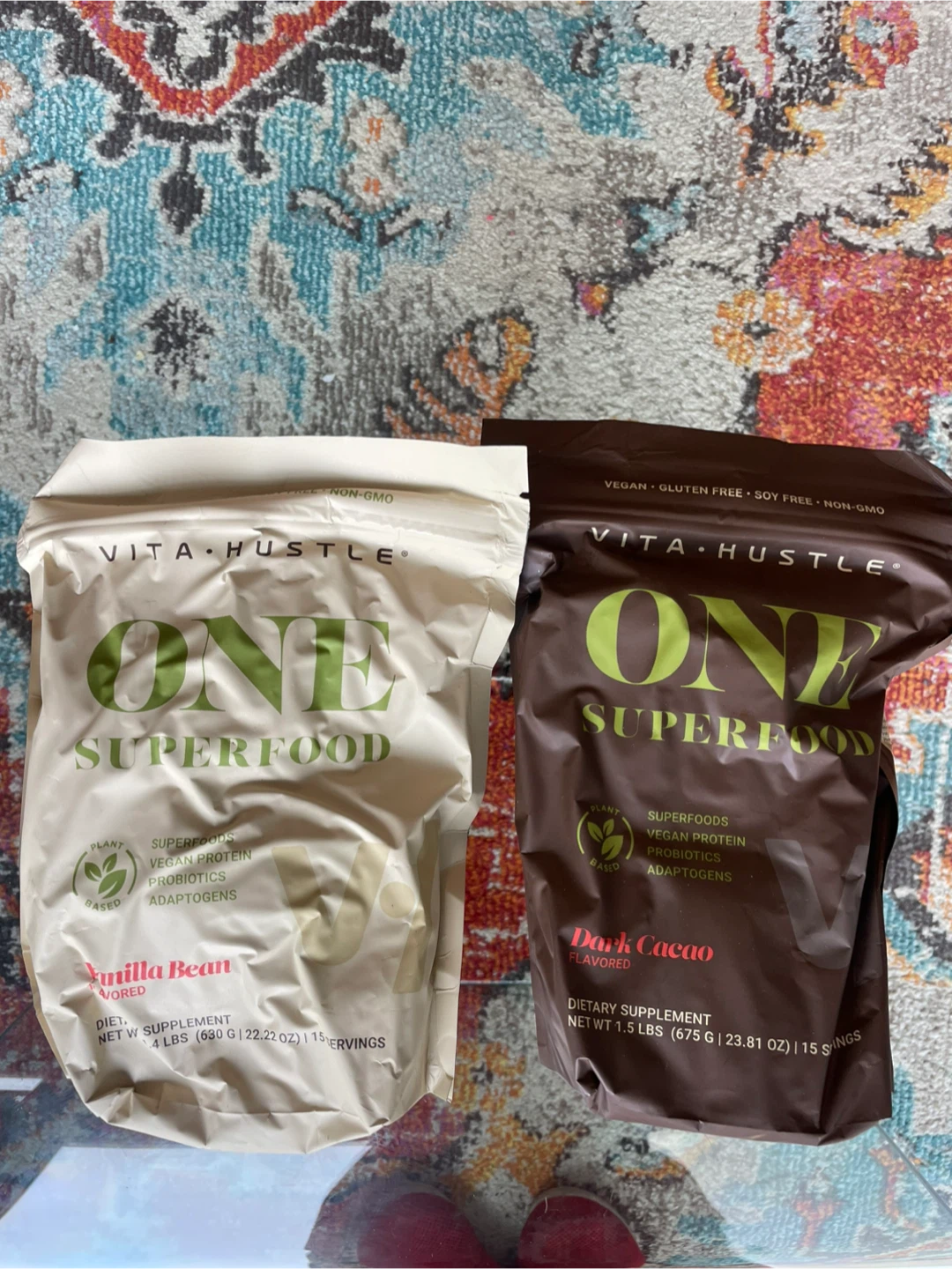 Vita Hustle ONE Superfood Blend - Vanilla Bean & Dark Cacao