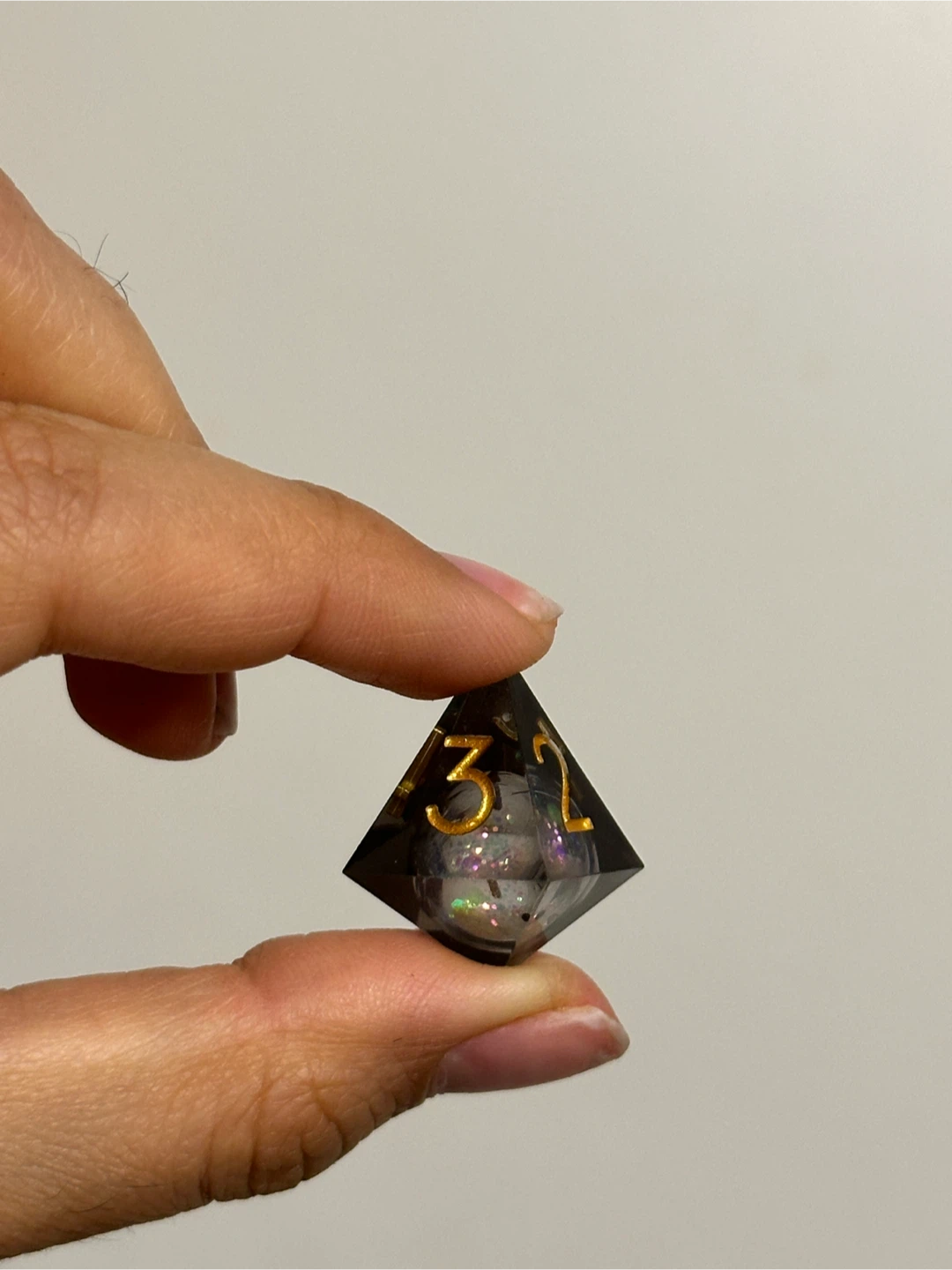 🆕 Liquid Core Dice Set x7 - Black - photo 5