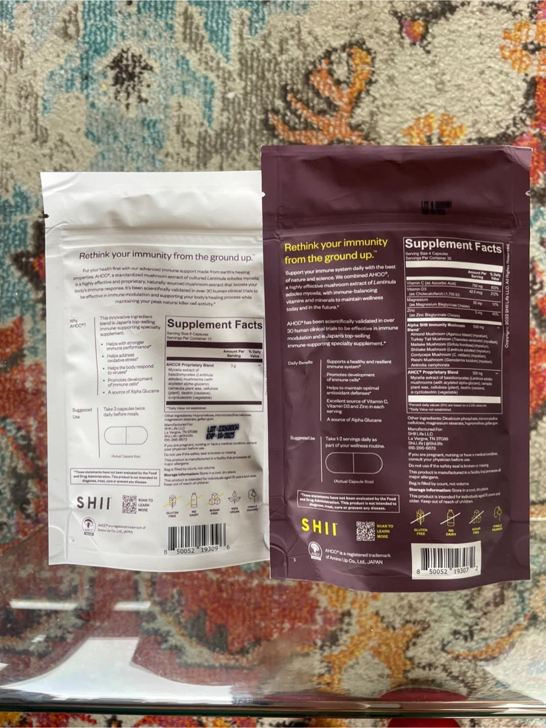 SHII AHCC Supplements - Advanced Daily Immunity & Extra Strength - photo 2