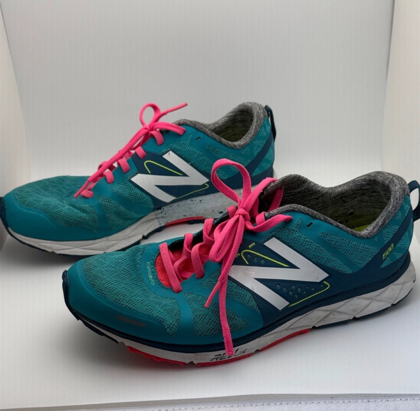 New Balance Women's Running Shoes Teal Pink Size 9.5 - photo 3