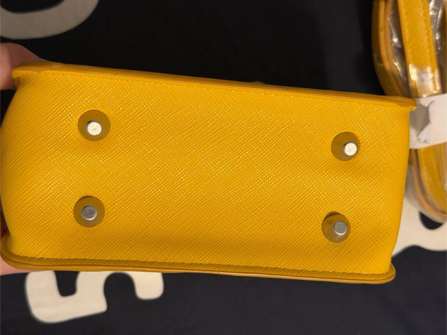 Zara Yellow Crossbody Bag with Adjustable Strap - photo 2