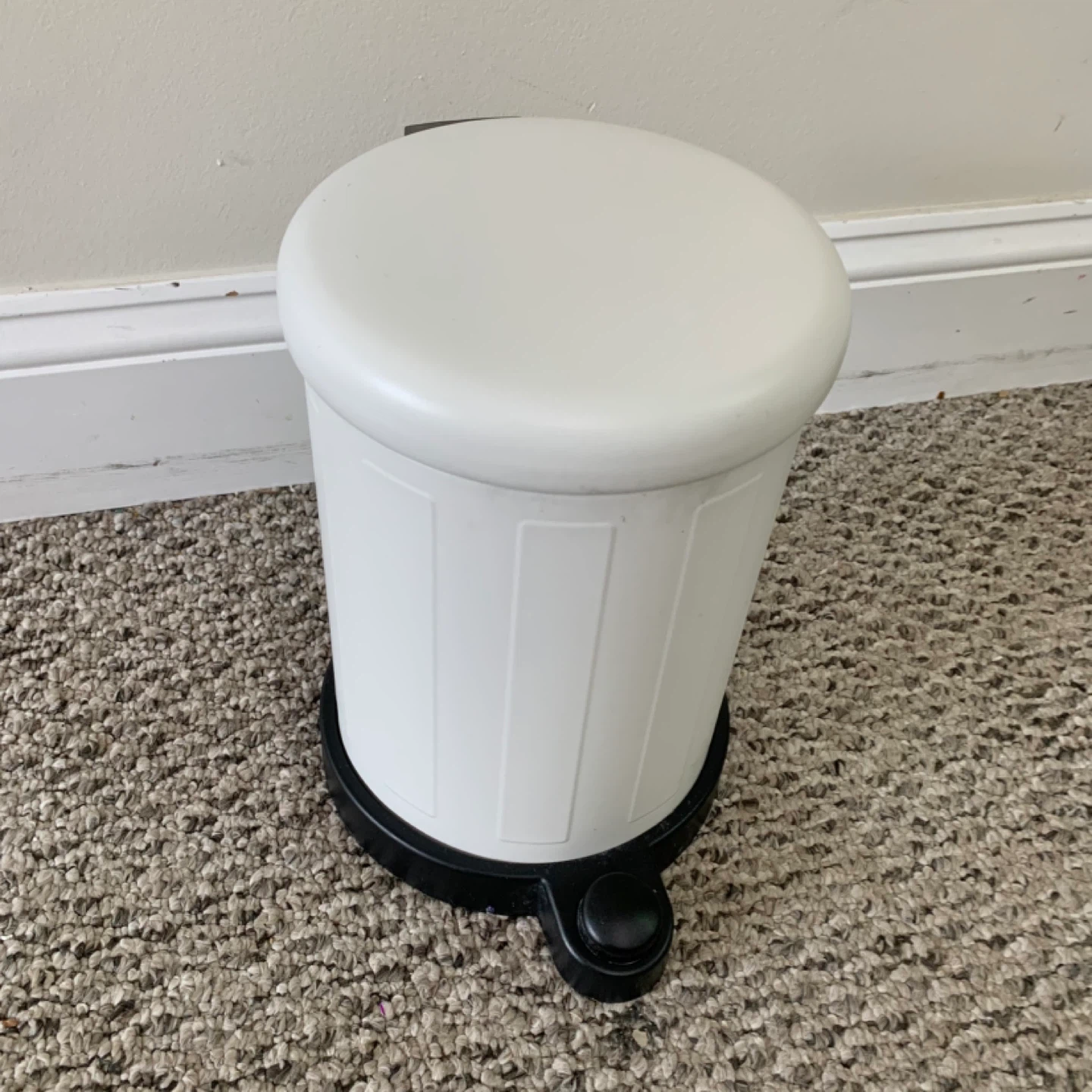 Waste Bin - Step Can - White - Trash / Garbage / Home & Bathroom - photo 2