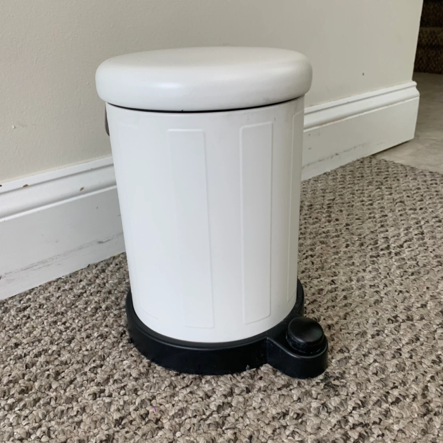 Waste Bin - Step Can - White - Trash / Garbage / Home & Bathroom - photo 3
