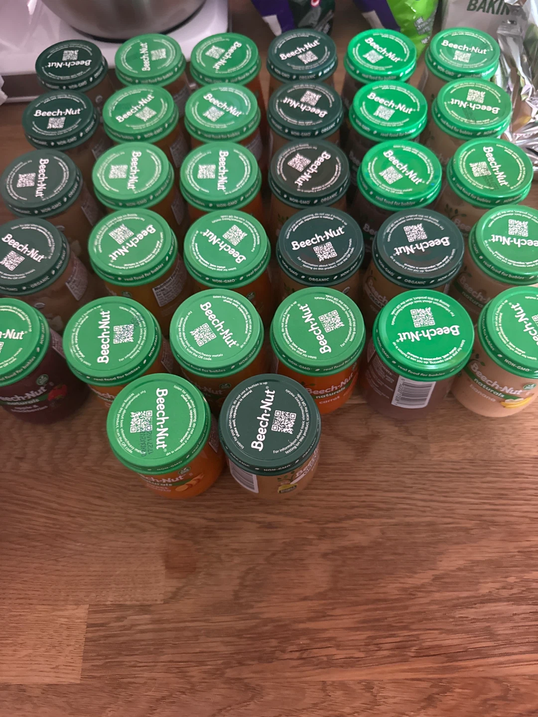 Beech-Nut Baby Food Jars - photo 3